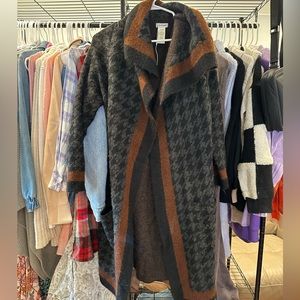 LONG TRENCH SWEATER